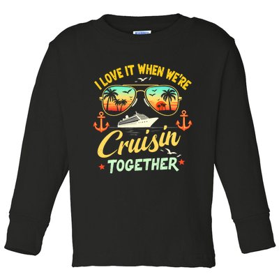 Cruise Squad 2024 Family Cruise 2024 Couple Outfits Friends Toddler Long Sleeve Shirt