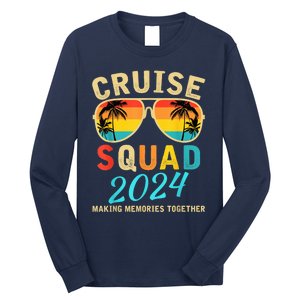 Cruise Squad 2024 Summer Vacation Matching Family Group Long Sleeve Shirt