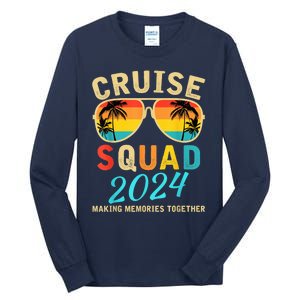 Cruise Squad 2024 Summer Vacation Matching Family Group Tall Long Sleeve T-Shirt