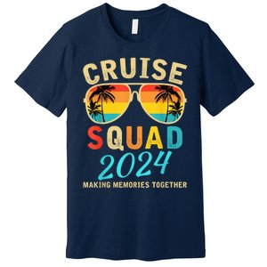 Cruise Squad 2024 Summer Vacation Matching Family Group Premium T-Shirt