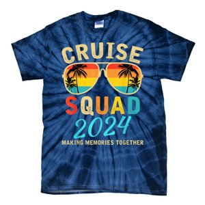 Cruise Squad 2024 Summer Vacation Matching Family Group Tie-Dye T-Shirt