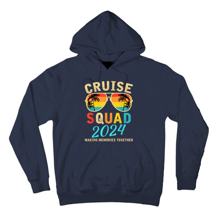 Cruise Squad 2024 Summer Vacation Matching Family Group Tall Hoodie