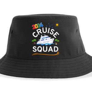 Cruise Squad 2024 Family Vacation Matching Group Sustainable Bucket Hat