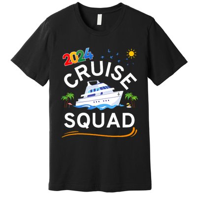 Cruise Squad 2024 Family Vacation Matching Group Premium T-Shirt