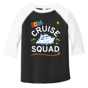 Cruise Squad 2024 Family Vacation Matching Group Toddler Fine Jersey T-Shirt