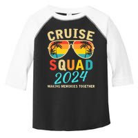 Cruise Squad 2024 Summer Vacation Matching Family Group Toddler Fine Jersey T-Shirt