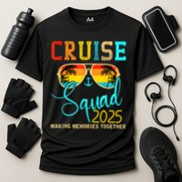 Cruise Squad 2025 Family Vacation Matching Group Summer Cooling Performance Crew T-Shirt