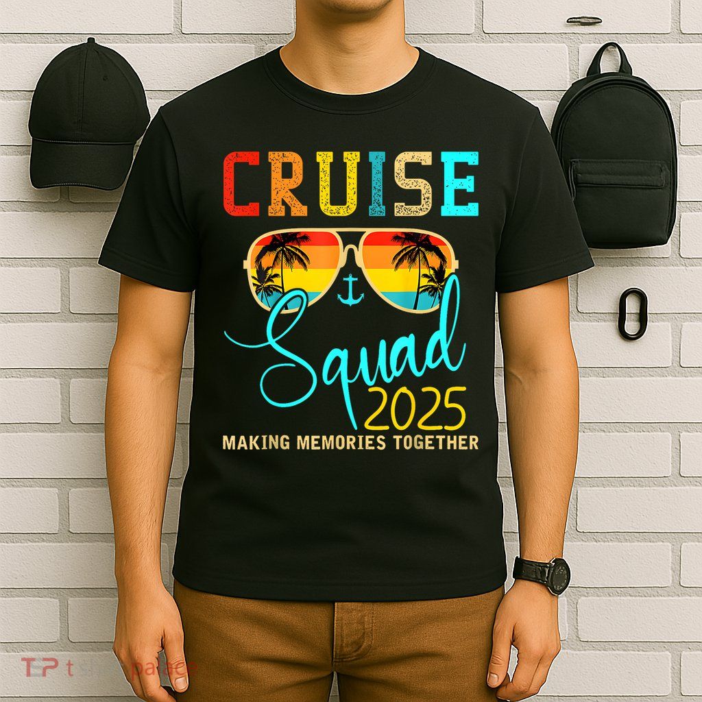 Cruise Squad 2025 Family Vacation Matching Group Summer T-Shirt