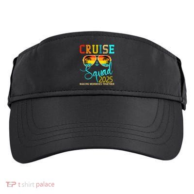 Cruise Squad 2025 Family Vacation Matching Group Summer Adult Drive Performance Visor
