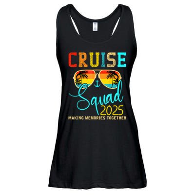 Cruise Squad 2025 Family Vacation Matching Group Summer Ladies Essential Flowy Tank