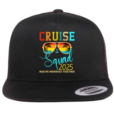 Cruise Squad 2025 Family Vacation Matching Group Summer Flatbill Hat
