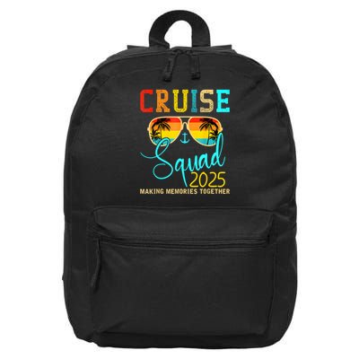 Cruise Squad 2025 Family Vacation Matching Group Summer 16 in Basic Backpack