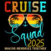 Cruise Squad 2025 Family Vacation Matching Group Summer 16 in Basic Backpack