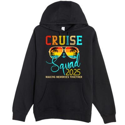 Cruise Squad 2025 Family Vacation Matching Group Summer Premium Pullover Hoodie