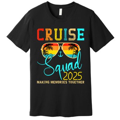 Cruise Squad 2025 Family Vacation Matching Group Summer Premium T-Shirt