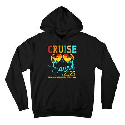 Cruise Squad 2025 Family Vacation Matching Group Summer Tall Hoodie
