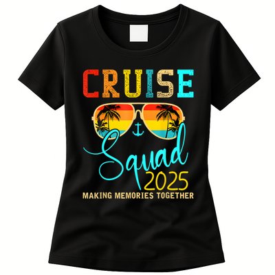 Cruise Squad 2025 Family Vacation Matching Group Summer Womens T-Shirt