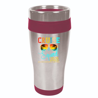 Cruise Squad 2025 Family Vacation Matching Group Summer 16oz Travel Tumbler