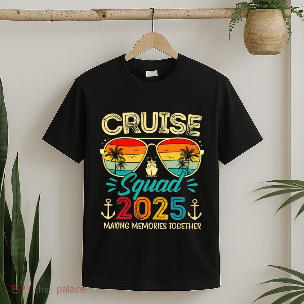 Cruise Squad 2025 Family Group Matching Summer Vacation T-Shirt