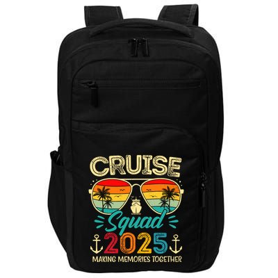 Cruise Squad 2025 Family Group Matching Summer Vacation Impact Tech Backpack