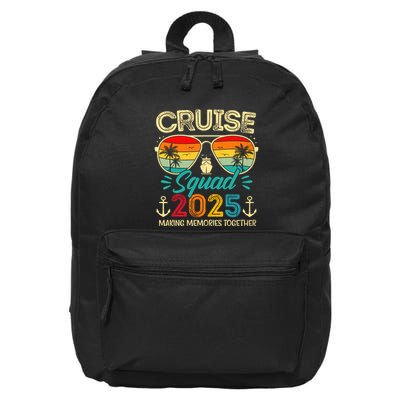 Cruise Squad 2025 Family Group Matching Summer Vacation 16 in Basic Backpack