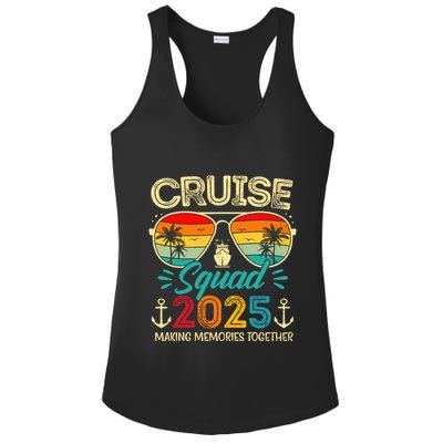 Cruise Squad 2025 Family Group Matching Summer Vacation Ladies PosiCharge Competitor Racerback Tank