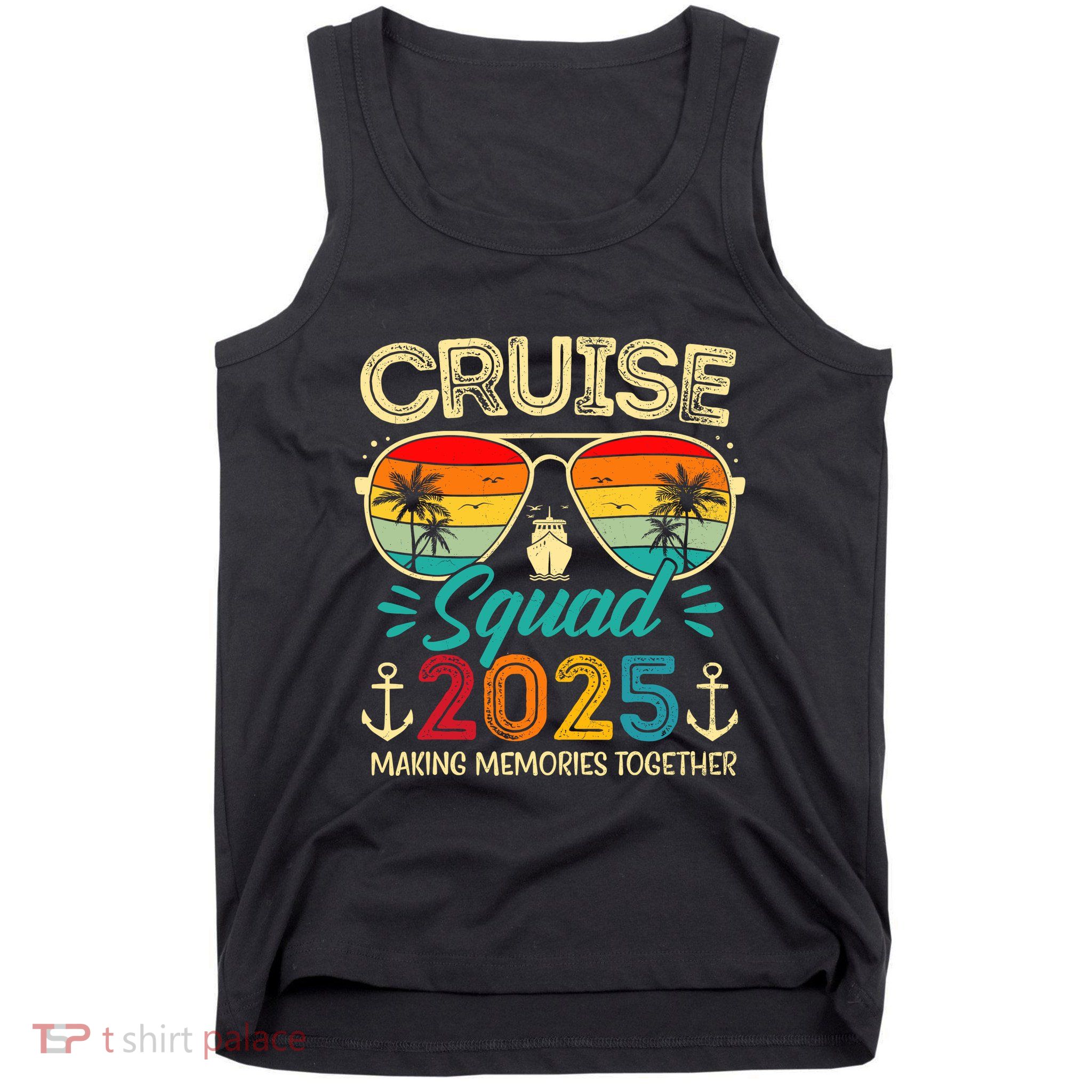 Cruise Squad 2025 Family Group Matching Summer Vacation Tank Top
