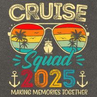 Cruise Squad 2025 Family Group Matching Summer Vacation Cotton Canvas Backpack