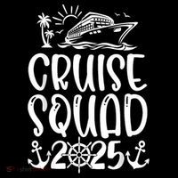 Cruise Squad 2025 Vacation Matching Family T-Shirt