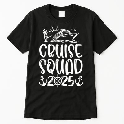 Cruise Squad 2025 Vacation Matching Family Tall T-Shirt