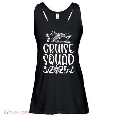 Cruise Squad 2025 Vacation Matching Family Ladies Essential Flowy Tank