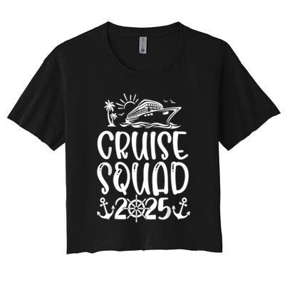 Cruise Squad 2025 Vacation Matching Family Crop Top