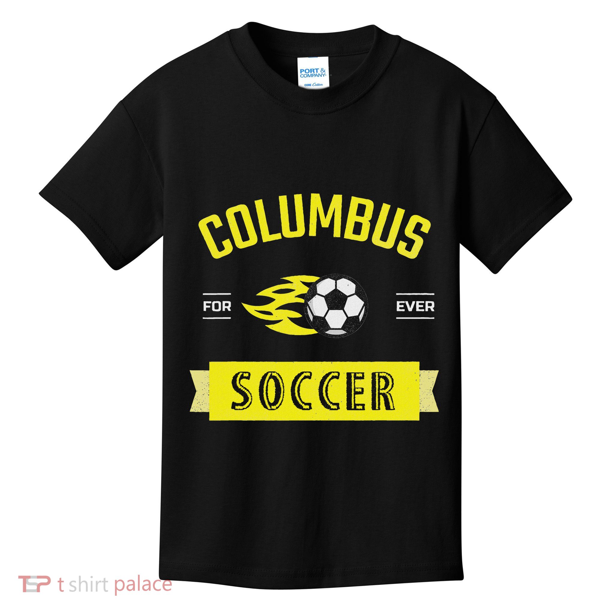 Columbus Soccer 2 Football Kids T-Shirt