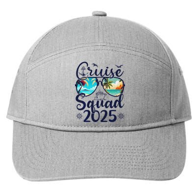 Cruise Squad 2025 Family Group Matching Summer Vacation 7-Panel Snapback Hat