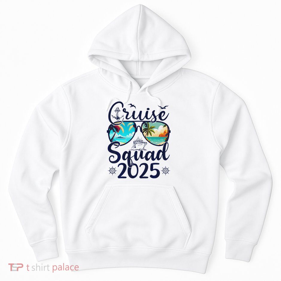 Cruise Squad 2025 Family Group Matching Summer Vacation Hoodie