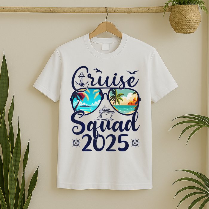 Cruise Squad 2025 Family Group Matching Summer Vacation T-Shirt