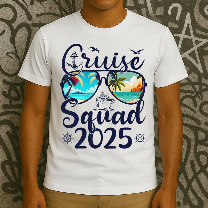 Cruise Squad 2025 Family Group Matching Summer Vacation T-Shirt