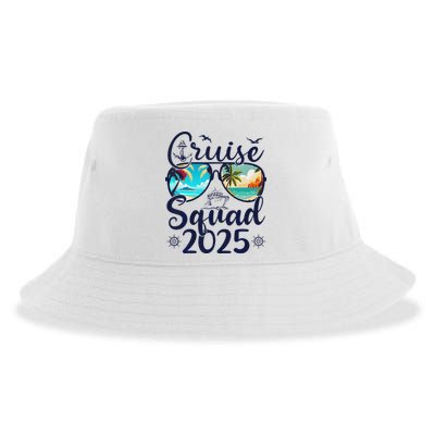 Cruise Squad 2025 Family Group Matching Summer Vacation Sustainable Bucket Hat