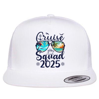 Cruise Squad 2025 Family Group Matching Summer Vacation Flatbill Hat