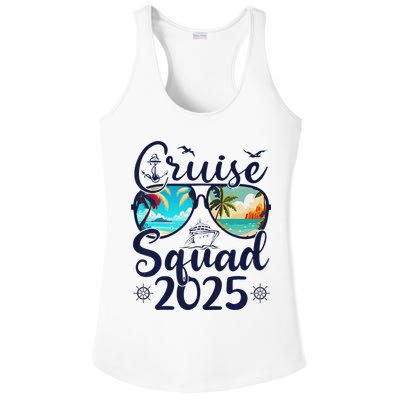 Cruise Squad 2025 Family Group Matching Summer Vacation Ladies PosiCharge Competitor Racerback Tank