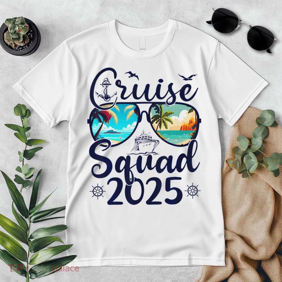Cruise Squad 2025 Family Group Matching Summer Vacation Premium T-Shirt