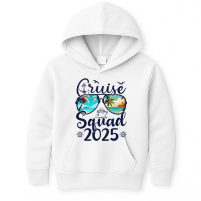 Cruise Squad 2025 Family Group Matching Summer Vacation Kids Hoodie