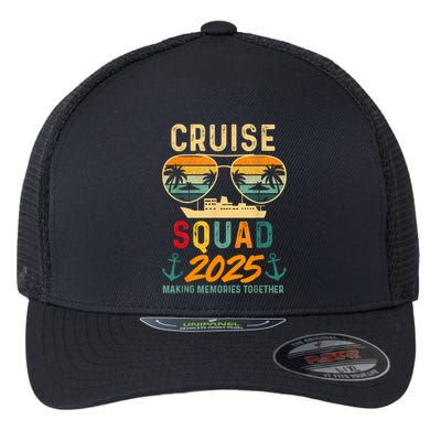 Cruise Squad 2025 Family Vacation Matching Group Summer Flexfit Unipanel Trucker Cap