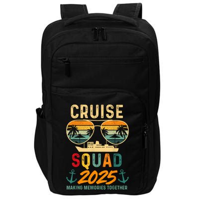 Cruise Squad 2025 Family Vacation Matching Group Summer Impact Tech Backpack