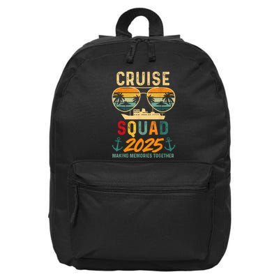 Cruise Squad 2025 Family Vacation Matching Group Summer 16 in Basic Backpack