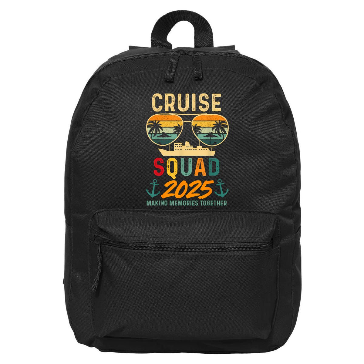 Cruise Squad 2025 Family Vacation Matching Group Summer 16 in Basic Backpack