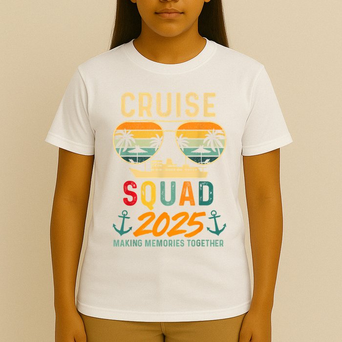 Cruise Squad 2025 Family Vacation Matching Group Summer T-Shirt