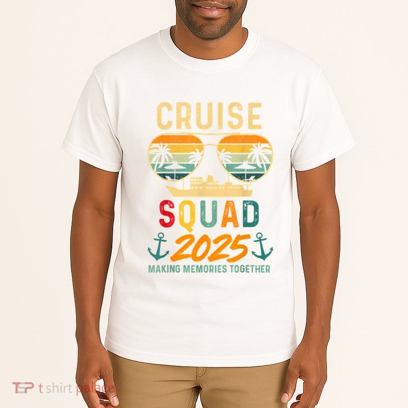 Cruise Squad 2025 Family Vacation Matching Group Summer Tall T-Shirt