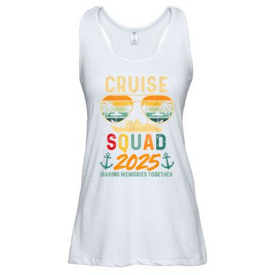 Cruise Squad 2025 Family Vacation Matching Group Summer Ladies Essential Flowy Tank