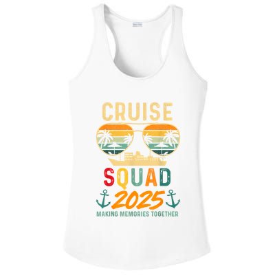 Cruise Squad 2025 Family Vacation Matching Group Summer Ladies PosiCharge Competitor Racerback Tank